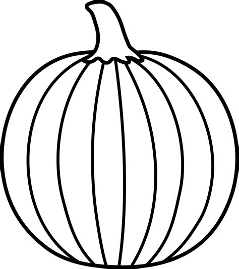 pumpkin clip art black and white free